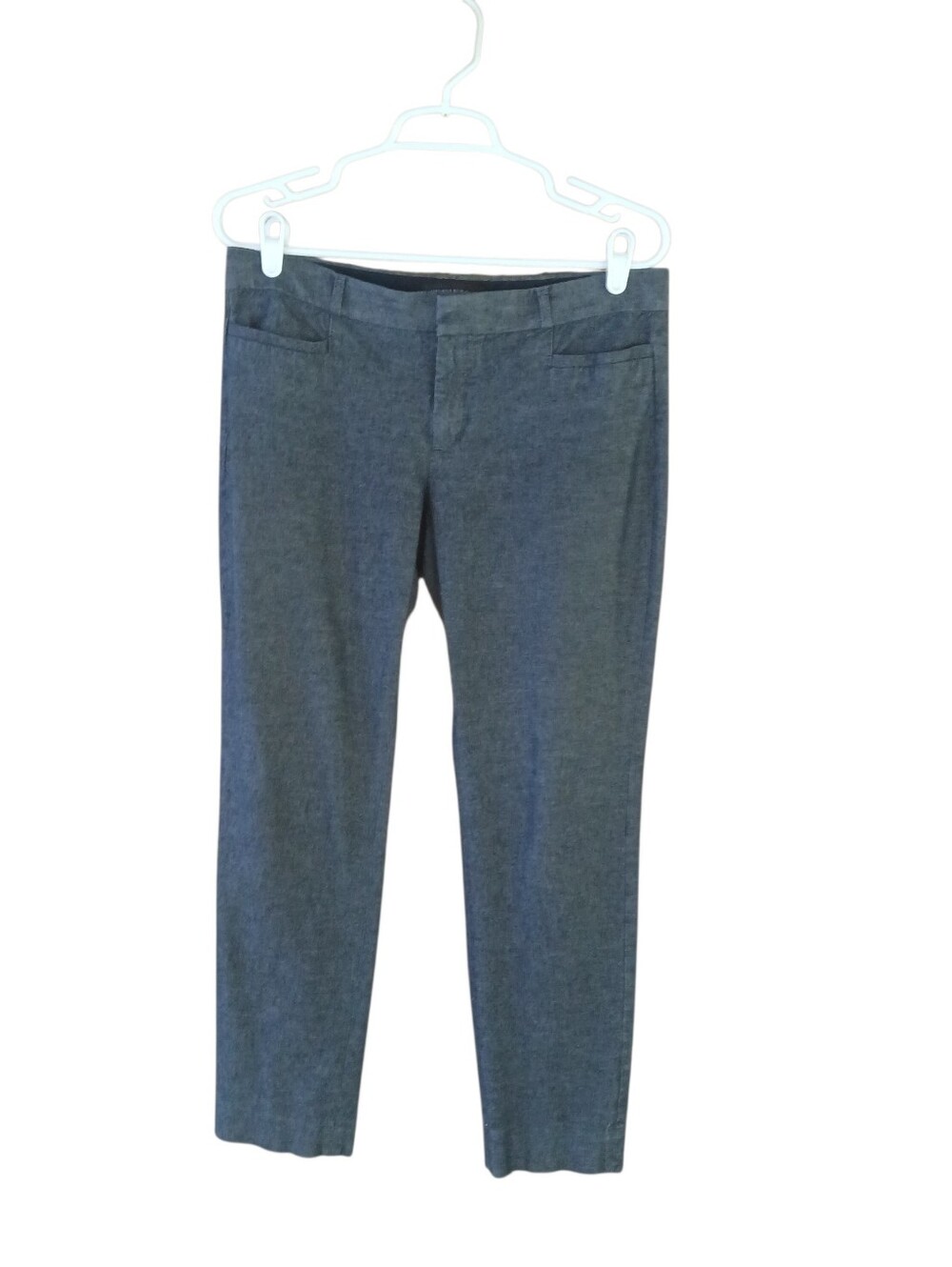 Banana Republic Sloan Gray Low Rise Slim Fit Pants Size 6